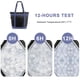 thumbnail image 2 of Bolsa térmica BeeGreen, grande, plegable, a prueba de fugas, 56 L, negra, 2 of 9
