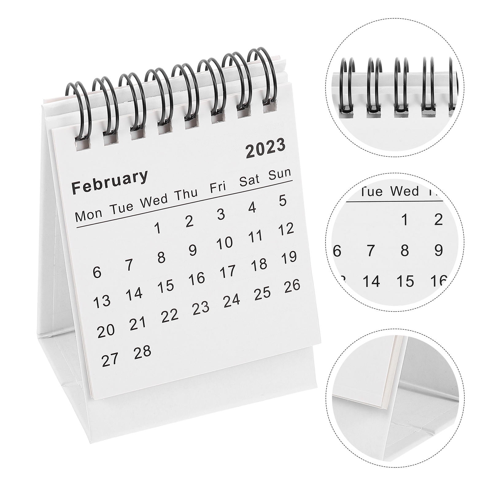 DRAFIDEEP Monthly Planner Calendar 2023 with Superior Paper and Classic Desktop Design