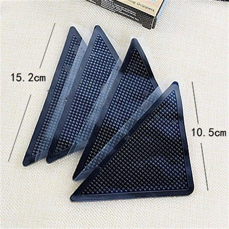 4pcs Non-Slip Rug Grippers - Silicone Pads for Secure FlooringDefault Title  in 2023