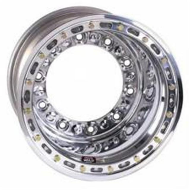 Weld Racing WEL571-5225 15 x 12 in. 5 HS Aluminum Beadlock Wheel - 5 in. Back Spacing