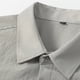 thumbnail image 4 of Blusa y camisa de manga larga con cuello vuelto para hombre, informal, de color liso, con bolsillos, de manga larga y cuello vuelto, de poliéster., 4 of 8