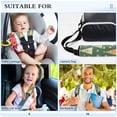 thumbnail image 5 of WOBOGO A Pattern Of Christmas Trees and Stars Seat Belt Cover 2 Piece Soft Comfort Driving Shoulder Pad Suitable for All Cars and Backpacks, 5 of 8