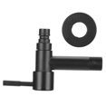 thumbnail image 2 of Sink Faucet, Washing Machine Faucet G1/2in Sink Water Tap, Faucet And Accessory For Household Kitchen Single Cold Tap Black Short Type Washing Machine Faucet, 2 of 8