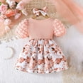 thumbnail image 5 of LLYwey Spring Dresses for Girls, Girls Shirts Dresses Summer Button up Collared Sleeveless Skater Dresses Solid Color Pleated A-Line Casual Sundress, By-43, Pinks, 6 Months, 5 of 8