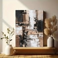 thumbnail image 6 of Vibrant Abstract Floral Oil Painting Decorative Wall Art Canvas Print， Suitable for Living Room， Bedroom， Dining Room， Office， Kitchen， Hallway， Entryway Decor., 6 of 8