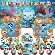 Octonauts Party Supplies Decor Cake Topper Birthday Backdrop Balloons Decorations