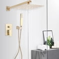 thumbnail image 3 of Hand Shower,G1/2in Dual Function Concealed Shower Set Shower Sprayer Professionally Tested, 3 of 8