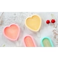 thumbnail image 4 of BNNG Popsicle Molds, 3 Pieces Ice Cream Mold, Silicone Ice Pop Mould Popsicle Moulds, DIY Ice Cream Maker with Sticks, Classic Oval, Non-Stick Strawberry Molds Chocolate, 4 of 7