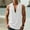 c01White, variant on USNSM Cotton Linen Beach Shirts for Men Summer Casual Tank Top Quick Dry Lightweight Breathable Button Down Henley T-Shirts Black L
