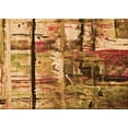 thumbnail image 1 of Ahgly Company Tapis Rectangulaire d'Intérieur Lavable en Machine Orange Transitionnel, 5 Pieds x 7 Pieds, 1 of 1