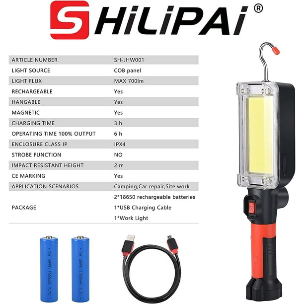 Rechargeable on sale drop light