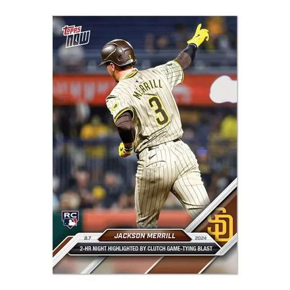 MLB 2024 NOW Baseball Jackson Merrill #530 (Rookie)