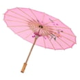 thumbnail image 4 of Assortment or six (6) 30"" Large Asian Silk Umbrella/Parasol, 4 of 9