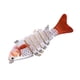 thumbnail image 2 of Greeniant Señuelo de pesca Crank Bait Flexible 7 segmentos cebo de natación simulación pesca Swimbait con gancho herramientas de pesca Type3 NO3, 2 of 6