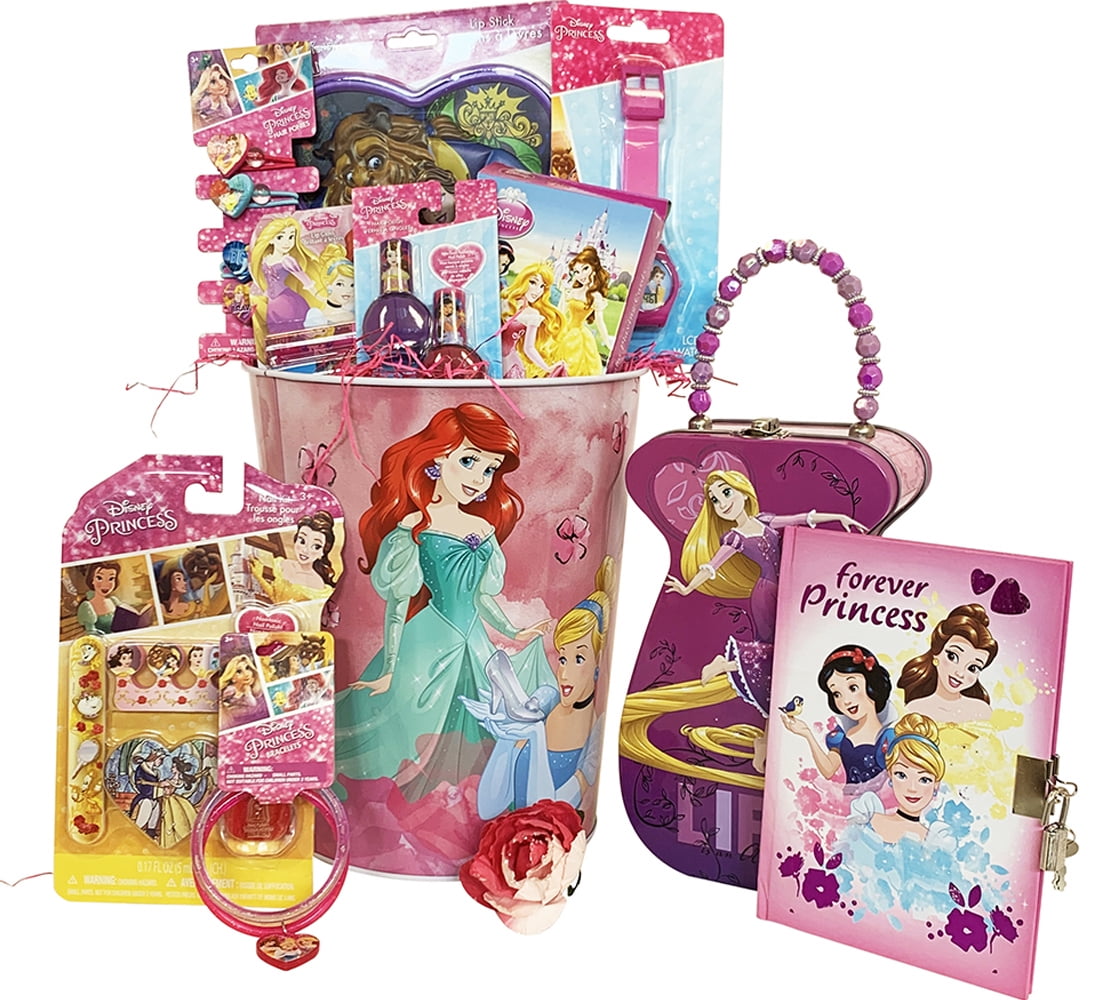 Girls Gift Baskets – Disney Princess Themed Gifts Idea for Girls Wish