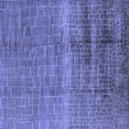 thumbnail image 1 of Ahgly Company Indoor Square Solid Blue Modern Area Rugs, 5' Square, 1 of 4