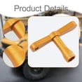 thumbnail image 5 of BELOVING RC Car 7mm Hex Sleeve Wheel Nut Spanner T Handle for RC Car Tire Rim Maintenance Versatile Sturdy Accessory Installation Tool Yellow, 5 of 5