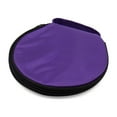 thumbnail image 3 of Unique Bargains 2 Pcs Purple Pink Oxford Fabric Zipper Closure 20 Capacity CD DVD Holder Bag, 3 of 4
