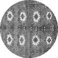 thumbnail image 1 of Ahgly Company Indoor Round Persian Gray Traditional Area Rugs, 3' Round, 1 of 1