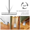 thumbnail image 4 of Flat Mop JOYMOOP para limpieza de suelos, microfibra, mango de 50 cm, color blanco, 4 of 8