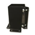 thumbnail image 1 of Pylex 13060 4 x 4 in. Post Base Bolt Spike Head, Black, 1 of 2