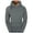 Grey, variant on LEEy-world Hoodies for Men Full-Zip Hooded Sweatshirt Slim Fit Softshell Hoody Jacket Crewneck Sweatshirts Black,XL