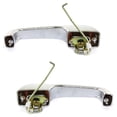 thumbnail image 3 of OEM Grade Front Left and Right Exterior Door Handle Compatible with 1993-1998 Jeep Grand Cherokee Chrome Without Key Hole 55076057AB-PFM 55076056AB-PFM 5.9 Limited Base Laredo, 3 of 5
