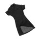 thumbnail image 5 of Vestido cheongsam para mujer, escala 1:6, ropa de cosplay, elegante, informal, tradicional, mini Negro, 5 of 9