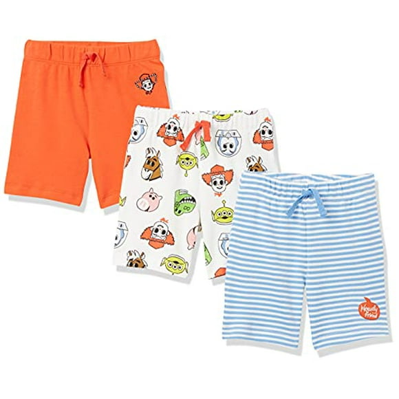 Disney Marvel Star Wars Uni Babies Shorts, Pack of 3, Toy Story Play Nice, 24 Months