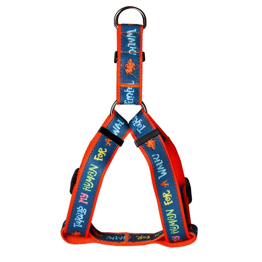 heads up for tails huftclh382 taking my human for a walk harness, small
