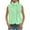 Green, variant on ZUKMRJPC Womens Checkered Fleece Vest Lightweight Stand Collar Zip Up Sleeveless Jacket Casual Fall Winter Warm Comfy Regular Fit Plaid Gilet