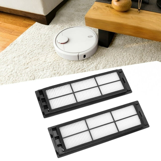 Filtro de aspiradora, 2 piezas de repuesto de filtro compatible con filtro de aspiradora, filtro de repuesto para XIAOMI confiable y duradero