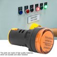 thumbnail image 1 of 10Pcs BERM LED Power Indicator Light Semiconductor Energy, Saving Lamp φ22mm 24V AD16, 22d S - Super Bright, Sturdy, Screw, Type Wiring Signal Light, PC Flame Retardant Shell,, 1 of 7