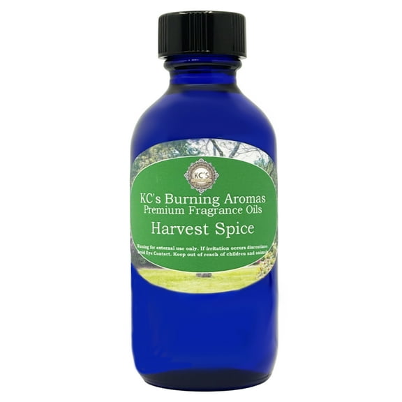 KC's Home Fragrances & Crystal Premium Fragrance Oil, Harvest Spice, 2 fl oz