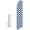 Blue/White, variant on Checkered Blue/White Super Novo Feather Flag - Complete with 15ft Pole Set and Ground Spike