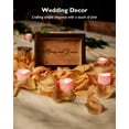 thumbnail image 2 of Homemory Pink Tea Lights Candles Battery Operated, 200+Hour Flameless Flickering Fake Electric LED Colored Tealights Candles for Romantic Wedding Decor,  Showers, Proposal, Valentine's, 24-Pack, 2 of 17