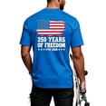 thumbnail image 5 of 4th of July Shirts for Men 2026 Independence Day Short Sleeve Crewneck Patriotic Shirt America Flag Graphic Tee Shirts, 5 of 5