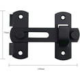 thumbnail image 1 of Stainless Steel Door Catch Latch for Closet, Garden, Bathroom Gate Lock, Wall Cabinet and Window Latch for Conservatory Sliding Doors ZefeiWu 8390605259081, 1 of 1