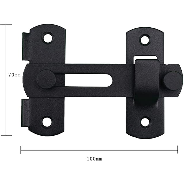 Stainless Steel Door Catch Latch for Closet, Garden, Bathroom Gate Lock, Wall Cabinet and Window Latch for Conservatory Sliding Doors ZefeiWu 8390605259081
