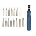 thumbnail image 1 of Khall Small Screwdriver Set 16 In 1 Electronics Repair Tool Kit For Mobile Phone Tablet PC, 1 of 8