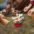 thumbnail image 3 of Folding mini stove, mini gas camping stove, portable folding gas camping stove, mini camping stove, 2800W, 468G, windproof, outdoor, stainless steel, 3 of 5