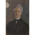 thumbnail image 2 of Paul César Helleu 13x18 Gold Ornate Wood Frame and Double Matted Museum Art Print Titled - Portrait Henri Rochofortfert (1830-1913). (1889), 2 of 4