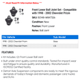 thumbnail image 2 of Front Lower Ball Joint Set - Compatible with 1998 - 2002 Chevy Prizm 1999 2000 2001, 2 of 2