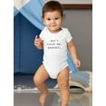 thumbnail image 2 of Don't Touch Me Peasant Bodysuit Infant -Smartprints Designs,  18 Months, 2 of 4