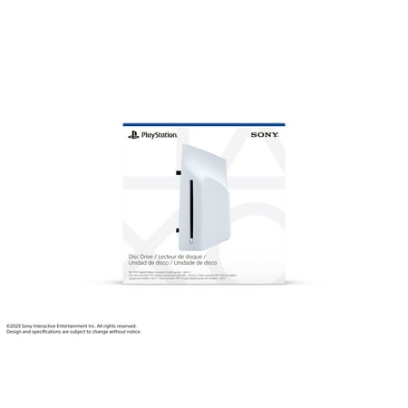 Sony Interactive Entertainment - Disc Drive For PS5 Digital Edition Consoles (model group – slim) - White
