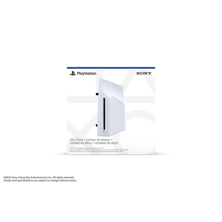 PlayStation 5 Disc Drive for PS5/PS5 Pro Digital Slim Console