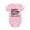 Pink, variant on Huowey Newborn Boys Girls Short Sleeve Letter Print Romper Bodysuit For Children Clothes Breathable Dailywear, 3-6 Months