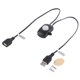 thumbnail image 3 of Interruptor de sensor PIR, 2A DC 5‑24V PIR Interruptor de luz con sensor de infrarrojos Interruptor de sensor de infrarrojos humano Funcionamiento suave, 3 of 8