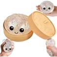 thumbnail image 1 of Juguete ODYWYSI Pelota Antiestrés Squishy de Dumpling con Brillos, 1 of 5