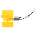thumbnail image 1 of Hytrove Turbine Generator Micro Vertical Wind Turbines ABS Yellow For Demonstration Experiment 1Pcs, 1 of 7